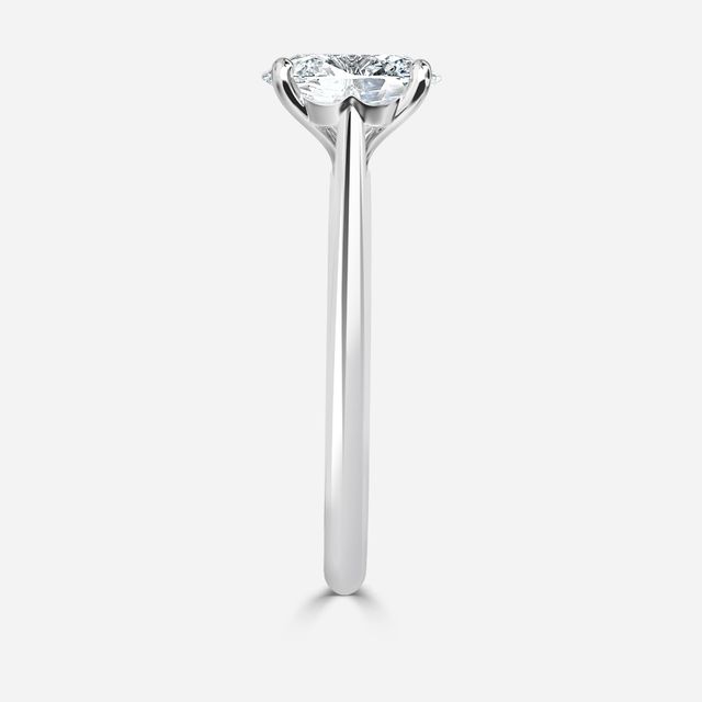 Damini Platinum Solitaire Engagement Ring