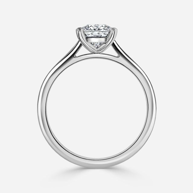 Avery White Gold Solitaire Engagement Ring