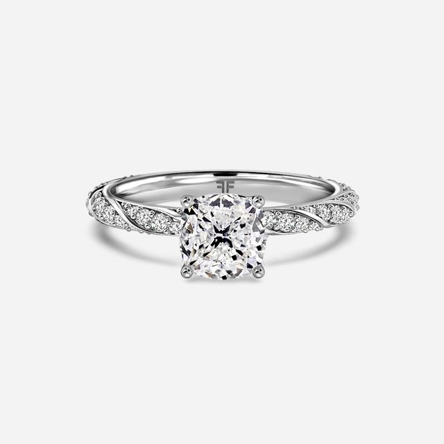 Fior White Gold Engagement Ring