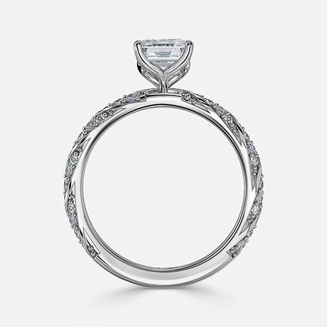 Fior Platinum Engagement Ring