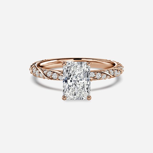Fior Rose Gold Engagement Ring