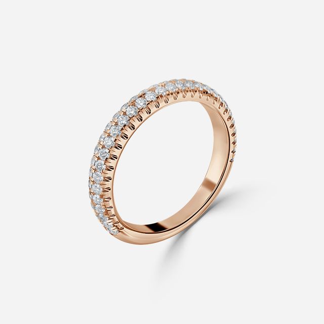 Renèe Rose Gold Wedding Ring