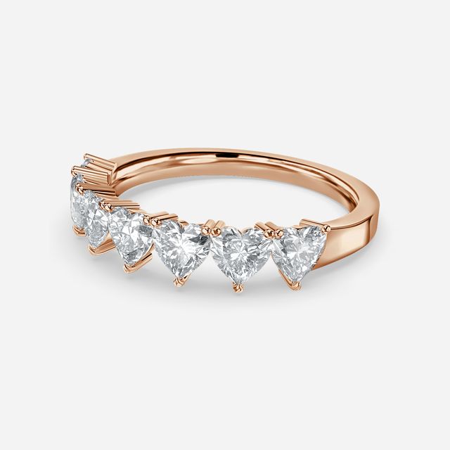 Amora Rose Gold Eternity Ring