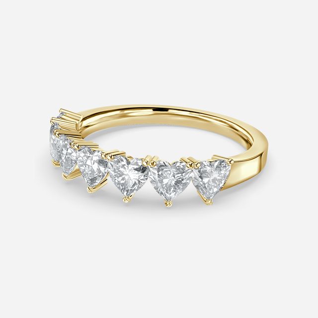 Amora Yellow Gold Eternity Ring