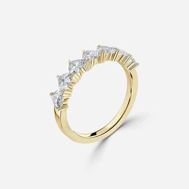 Amora Yellow Gold Eternity Ring