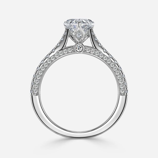 Gwenevere White Gold Engagement Ring