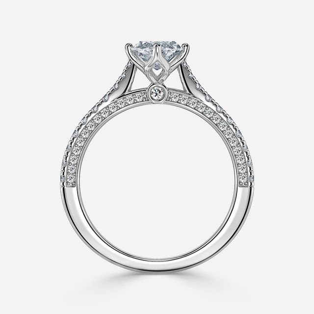 Gwenevere White Gold Engagement Ring