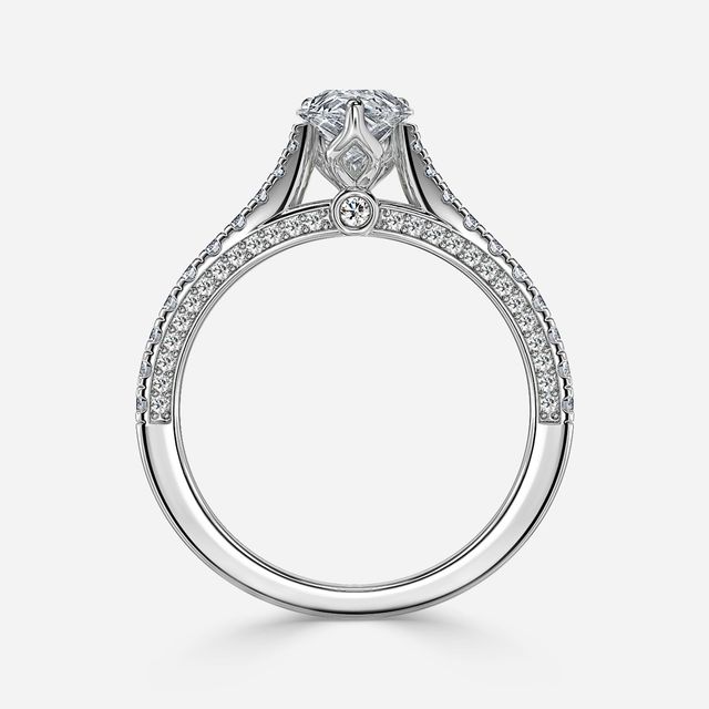 Gwenevere Platinum Engagement Ring