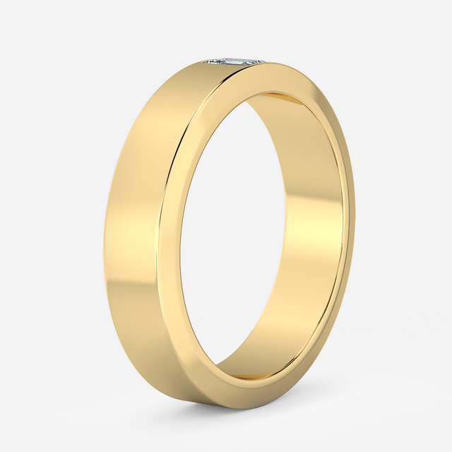 Cypress Emerald In Yellow Gold