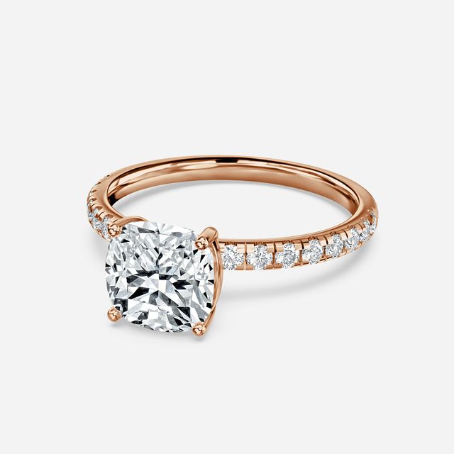Anika Rose Gold Engagement Ring