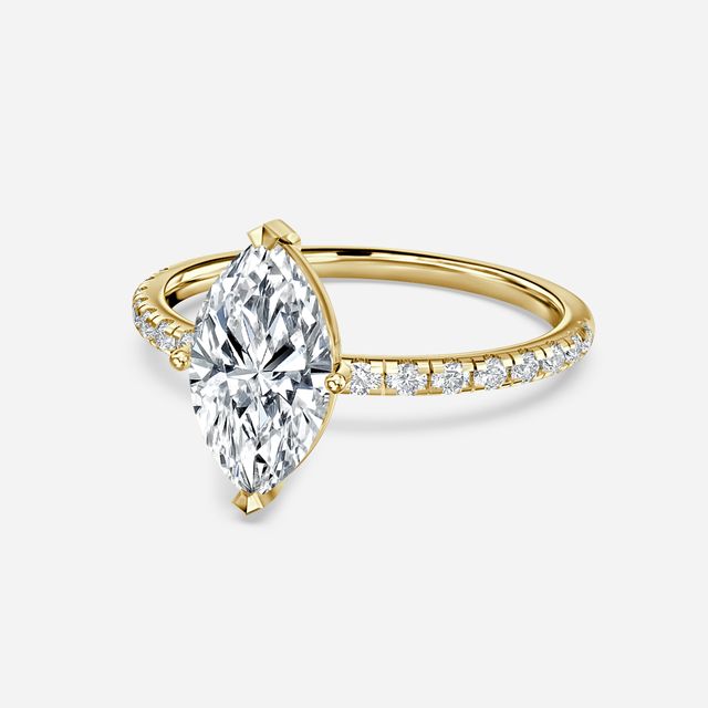 Anika Yellow Gold Engagement Ring