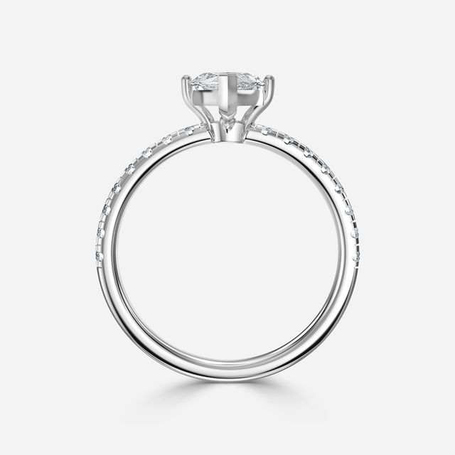 Anika White Gold Engagement Ring