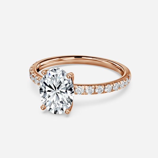 Anika Rose Gold Engagement Ring