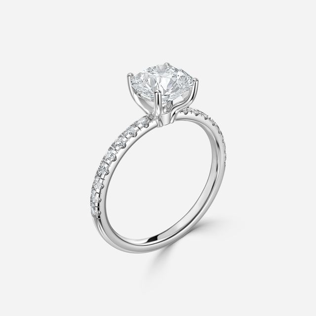 Anika White Gold Engagement Ring