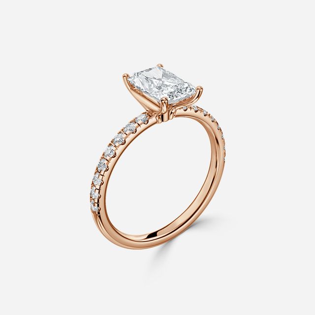 Anika Rose Gold Engagement Ring