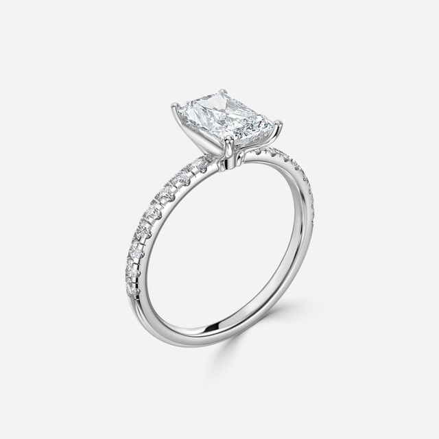 Anika White Gold Engagement Ring