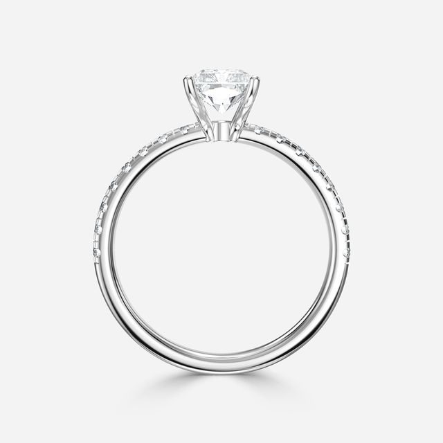 Anika White Gold Engagement Ring