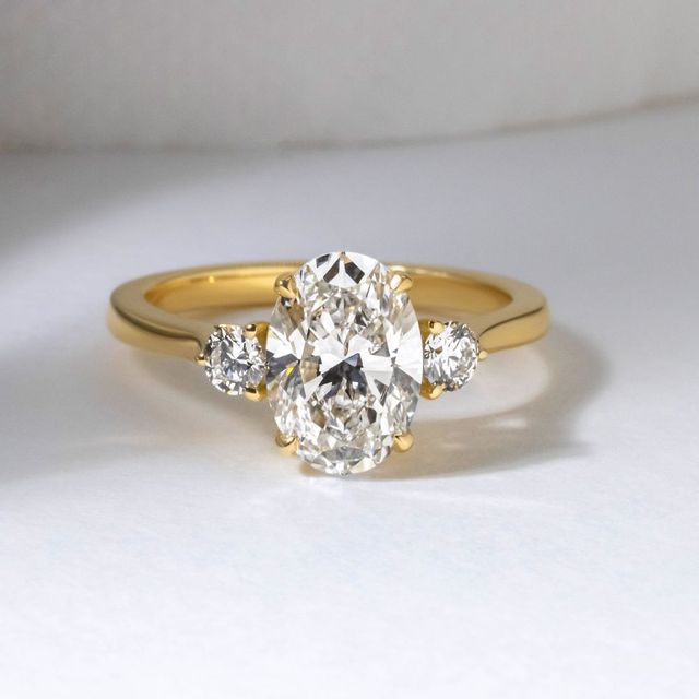 Clare Yellow Gold Engagement Ring