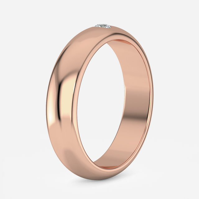 Ash Round In Rose Gold