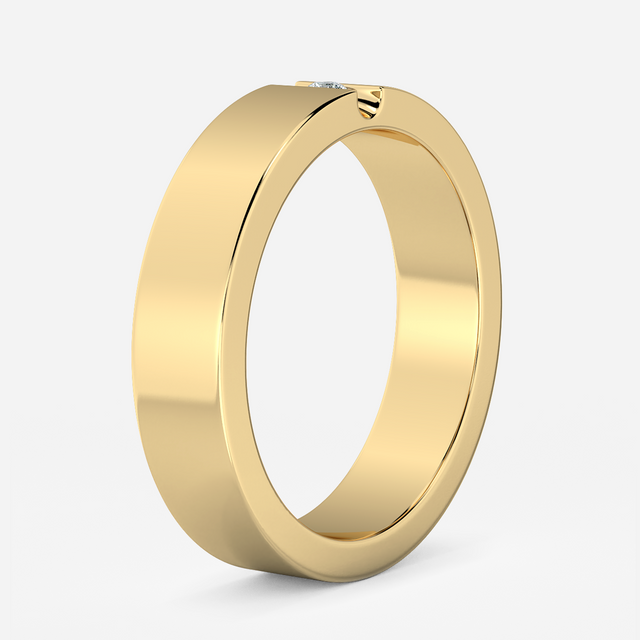 Ashton Round In Yellow Gold