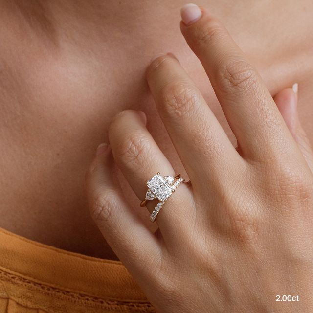 Venus Yellow Gold Trilogy Engagement Ring