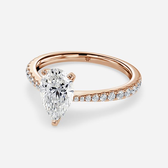 Firefly Rose Gold Engagement Ring