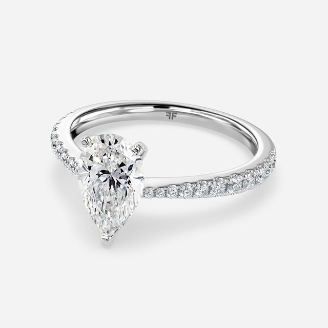 Firefly Platinum Engagement Ring