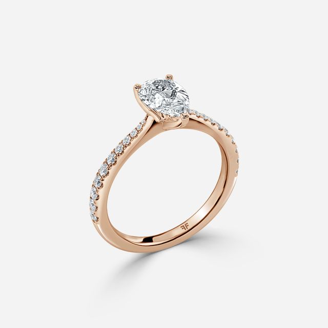 Firefly Rose Gold Engagement Ring