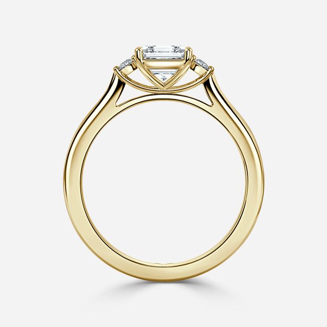 Clare Yellow Gold Engagement Ring