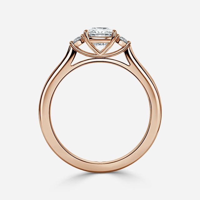 Clare Rose Gold Engagement Ring