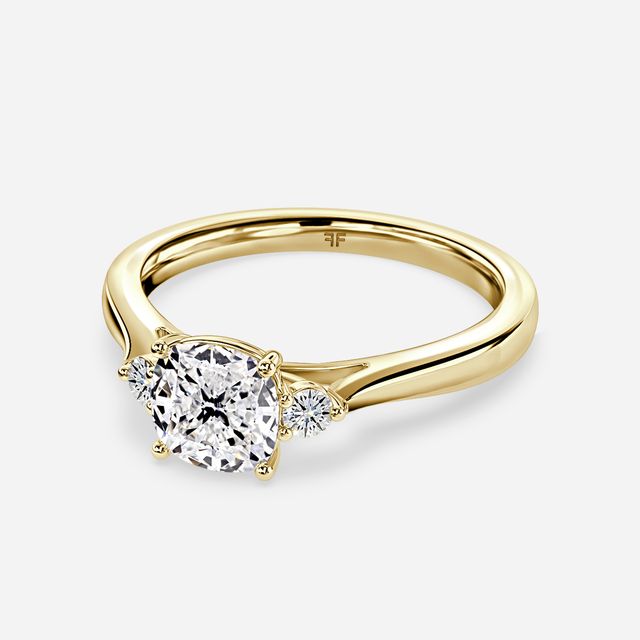 Clare Yellow Gold Engagement Ring