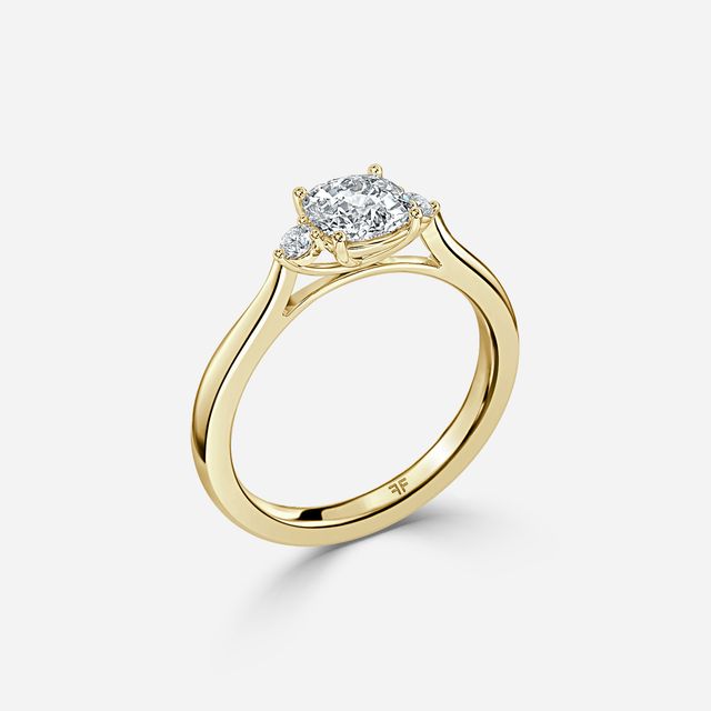 Clare Yellow Gold Engagement Ring