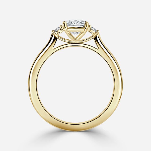 Clare Yellow Gold Engagement Ring