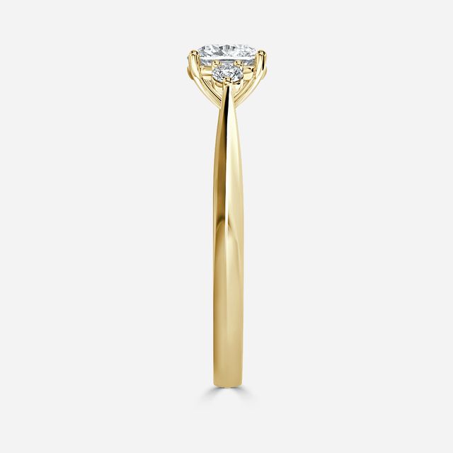 Clare Yellow Gold Engagement Ring