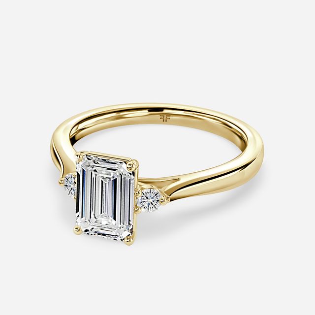 Clare Yellow Gold Engagement Ring