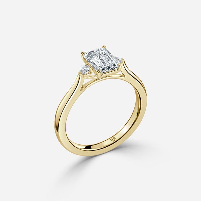 Clare Yellow Gold Engagement Ring