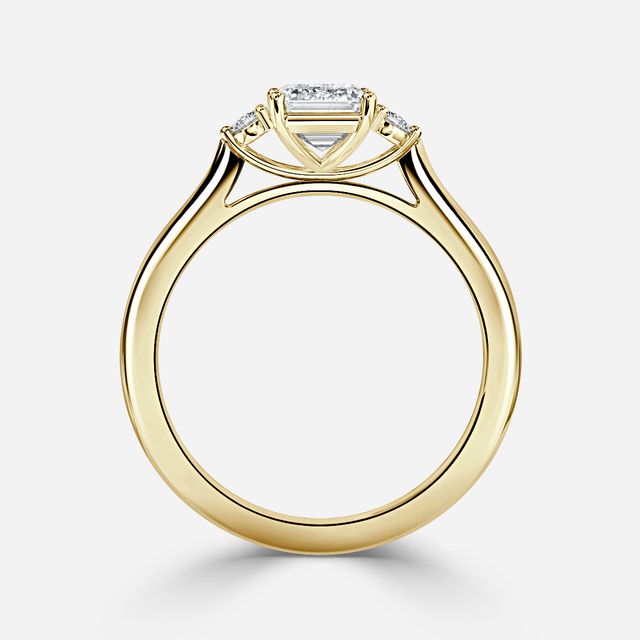 Clare Yellow Gold Engagement Ring