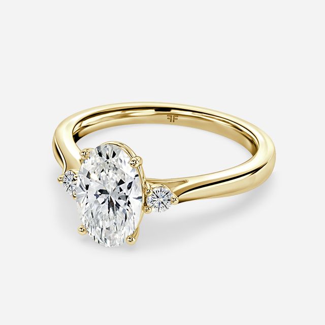 Clare Yellow Gold Engagement Ring