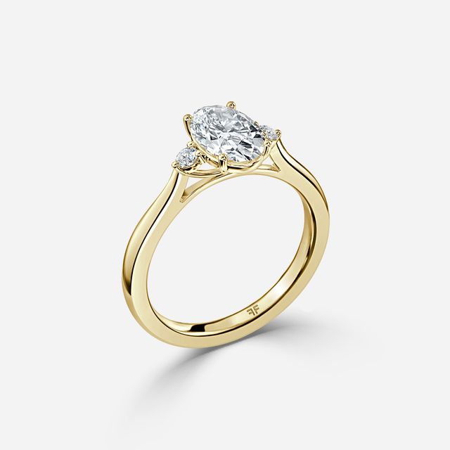 Clare Yellow Gold Engagement Ring