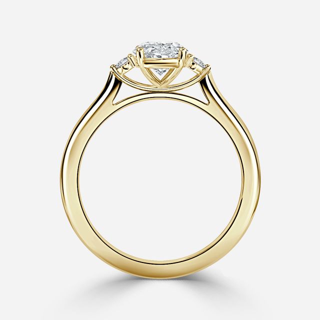 Clare Yellow Gold Engagement Ring