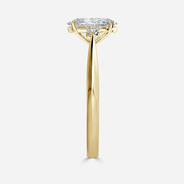 Clare Yellow Gold Engagement Ring