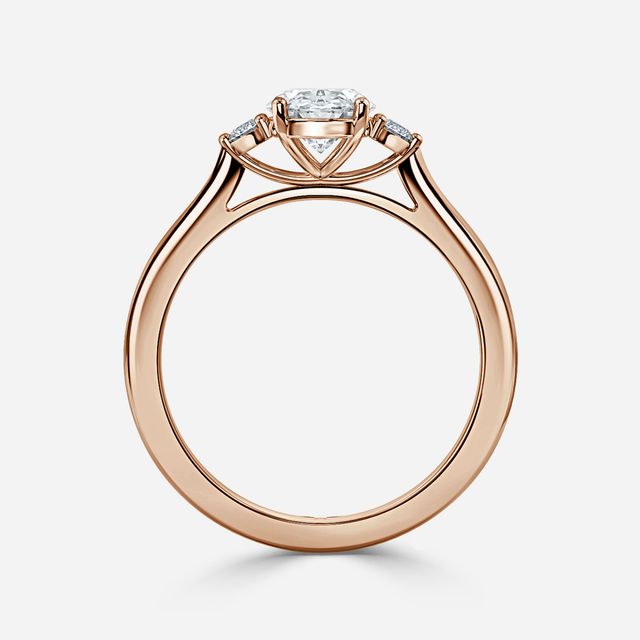 Clare Rose Gold Engagement Ring