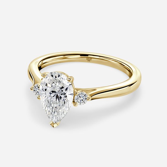 Clare Yellow Gold Engagement Ring