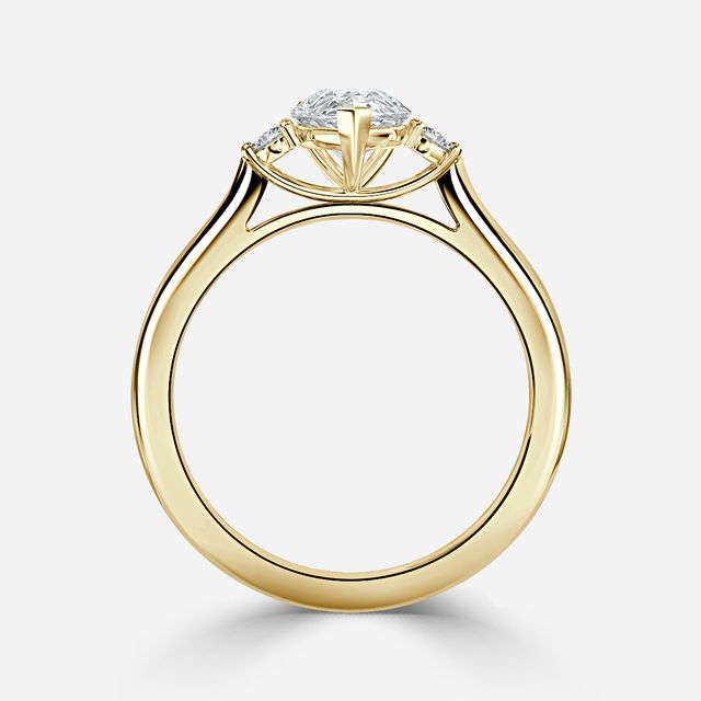 Clare Yellow Gold Engagement Ring