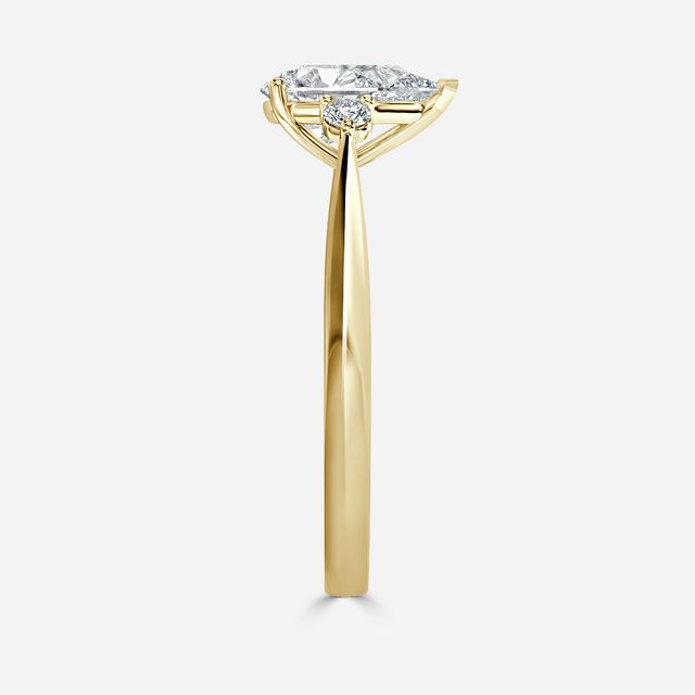 Clare Yellow Gold Engagement Ring