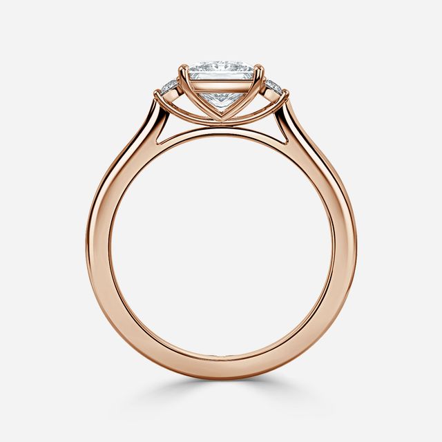 Clare Rose Gold Engagement Ring