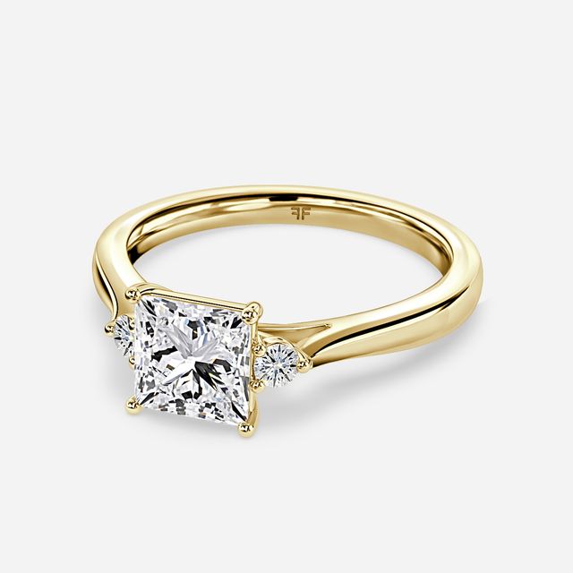 Clare Yellow Gold Engagement Ring