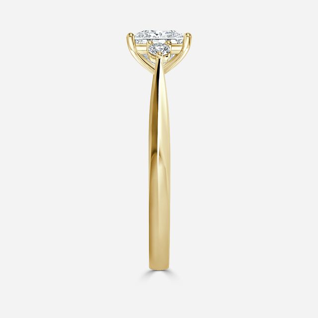 Clare Yellow Gold Engagement Ring