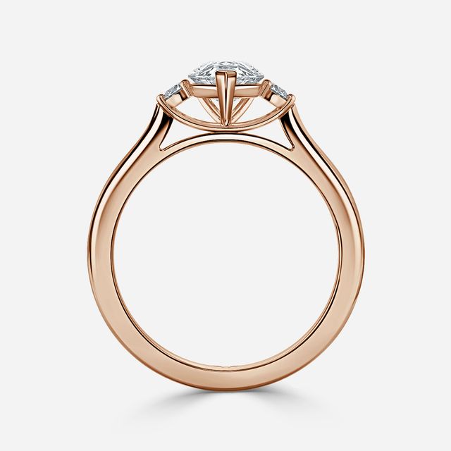 Clare Rose Gold Engagement Ring