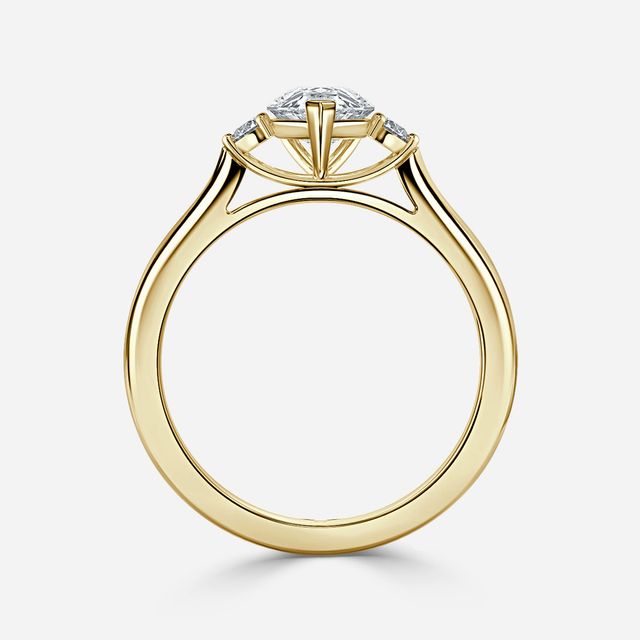 Clare Yellow Gold Engagement Ring